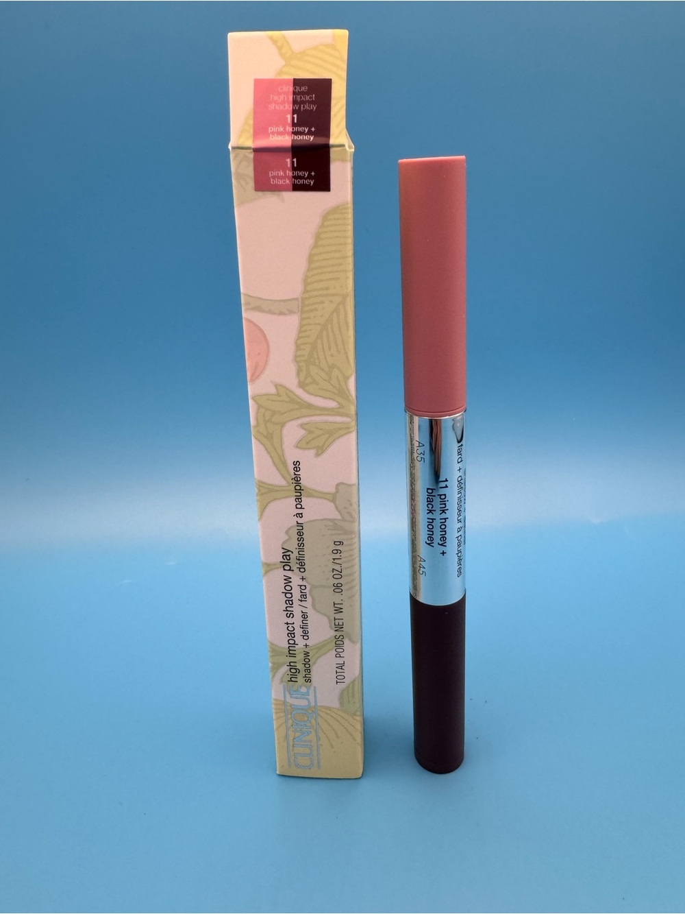 Clinique High Impact Shadow Play Shadow + Definer -11 pink honey& black honey